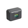 Two Way Battery Charger 2 Channel Battery Hubs LCD Screen Fast Charge Station with Dual SD Card Slots Fit for Insta360