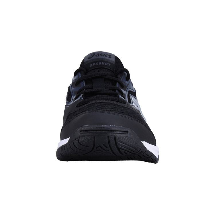 Asics Upcourt 2 Black Dark Grey Men Sneakers White B705Y-9001