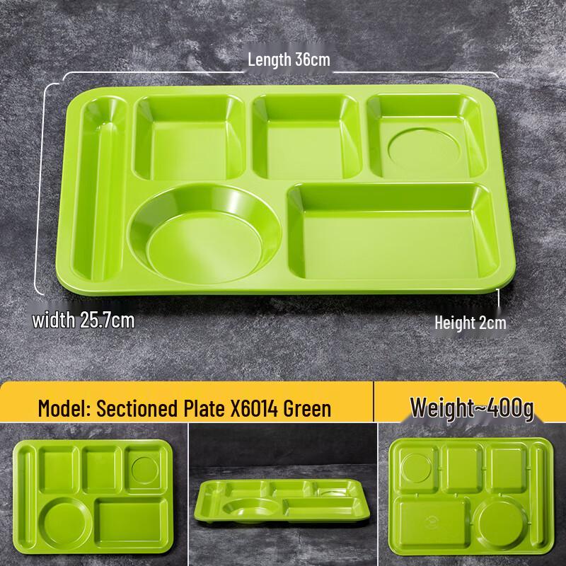 

Melamine Compartmental Cafeteria Food Tray