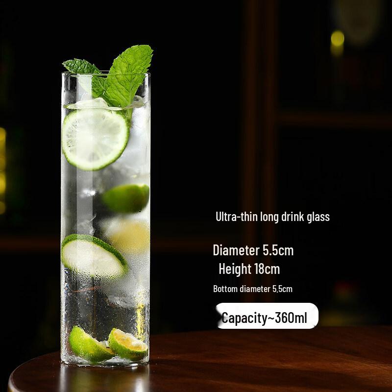 ZISIZ Handmade Glass Cocktail Goblet