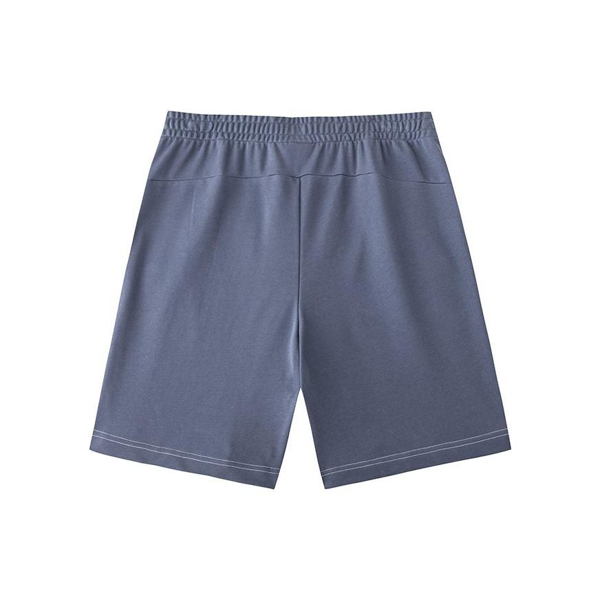 Anta X Popeye Collaboration Life Series Printed Letter Mid-Rise Breathable Straight Casual Shorts Men shorts Gray 152428330-2