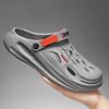Outdoor Garden Clogs Summer Slippers For Men Couple Casual Shoes Luxury Sandals Comfort Home Soft Slippers 40-45