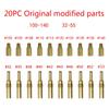 20Pcs Motorcycle Carburetor Main Jets Slow Pilot Jets for PWK PWM CVK #32-#140 Main/Pilot Jet Vice Injector Nozzle