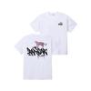 GROOVESTEP Pink Cheetah Back Logo Oversized Round Short Sleeve T-Shirt S0276