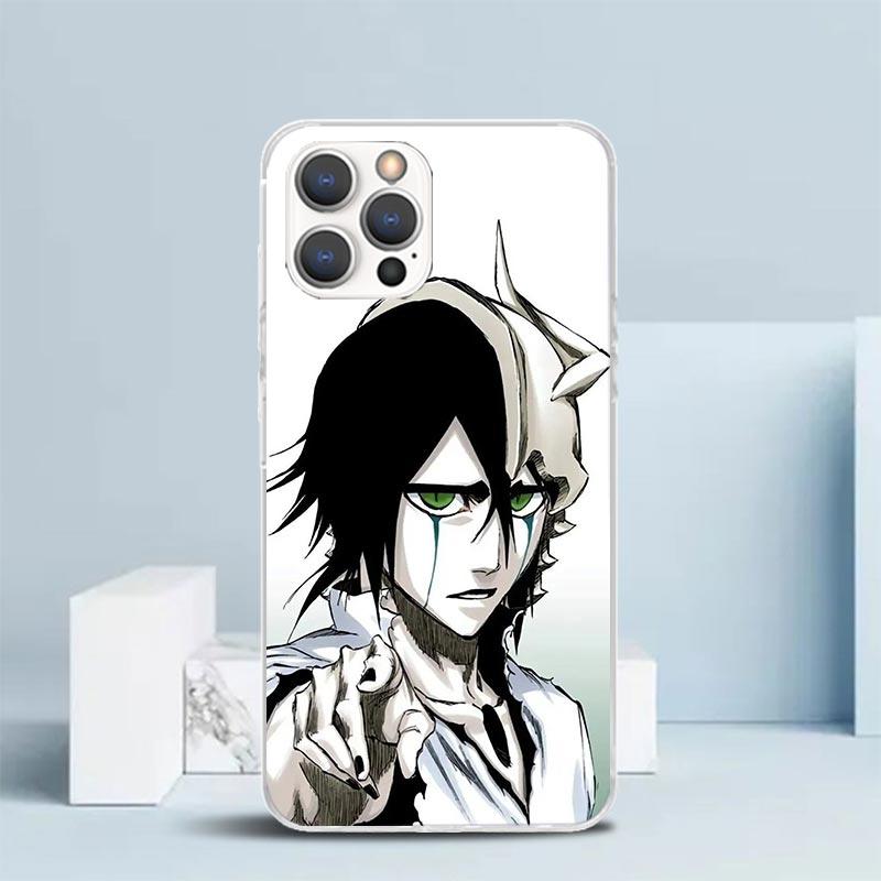 Bleach Ulquiorra Cifer 4 Soft Cover for iPhone 16 17 Air 15 14 Pro Max 16E Phone Case 13 Mini 12 11 7 SE 8 Print Pattern Fit Cas