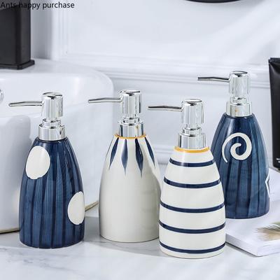 Sticlă de loțiune din ceramică Dozatoare portabile de săpun Gel de duș Sticle de șampon Sticlă de săpun Sticlă de dezinfectant pentru mâini Accesorii pentru baie