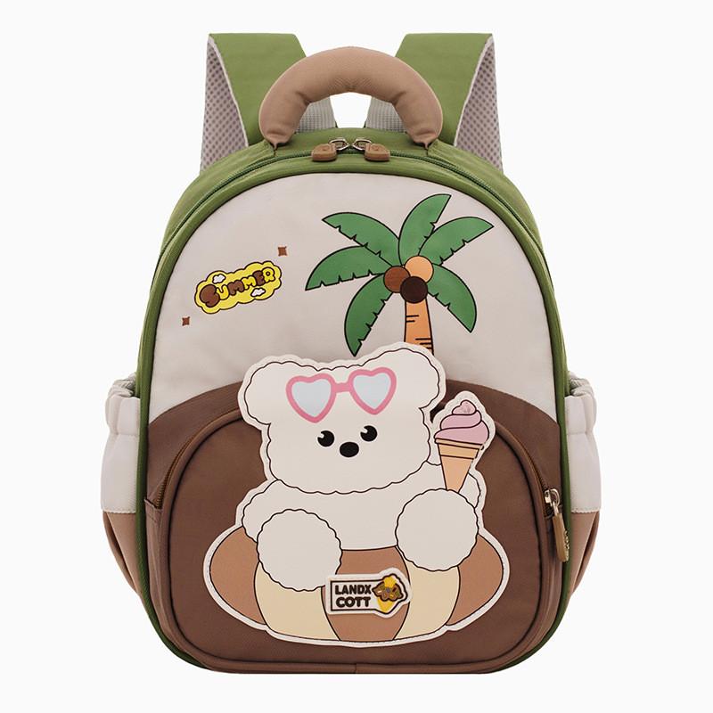 Kids School Bag With Lightweight Design And Cartoon Pattern For Preschool Education Use