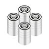 Car Wheel Tire Air Valve Caps Stem Cover with Color Brand Logo For Jaguar XF 250 X Type F Pace Xj X351 Xe S-Type XFR XKR XEL HH1