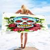 Skull Beach Towel Microfiber   for Gym Travel Fitness Spa  Women Girl Quick Dry Sandless Large  S
