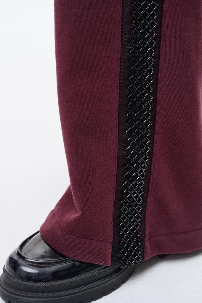 Disa Aubergine Women's Trousers 36/38