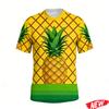 2026 New Fruits Pattern T-shirt Men Women 3d Printed Banana Pineapple T Shirts Spring Summer Casual Short Sleeve Crew Neck Tees