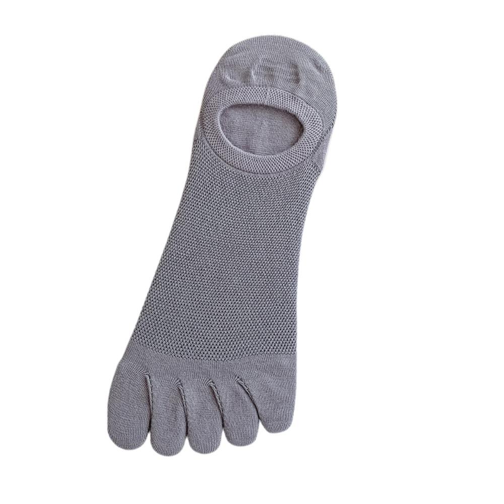 Thin Hosiery Five Toe Boat Socks Mesh Low Cut Sports Socks Men s Five Finger Socks  Soccer