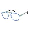 Vintage Double-Bridge Ultra-light Glasses ALL Stainless Steel Square Eyeglass for Women Men Acetate Retro Optical Eyewear