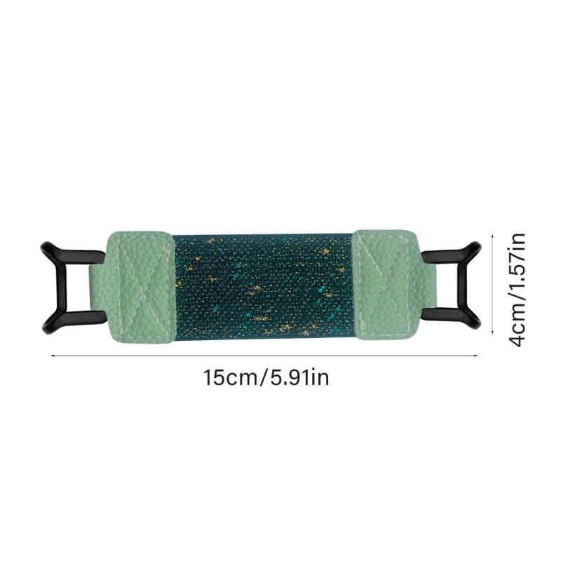 Ergonomic PU Hand Strap For 6-8inch Tablets Secure AntiSlip Finger Grip Holder Reading Accessory