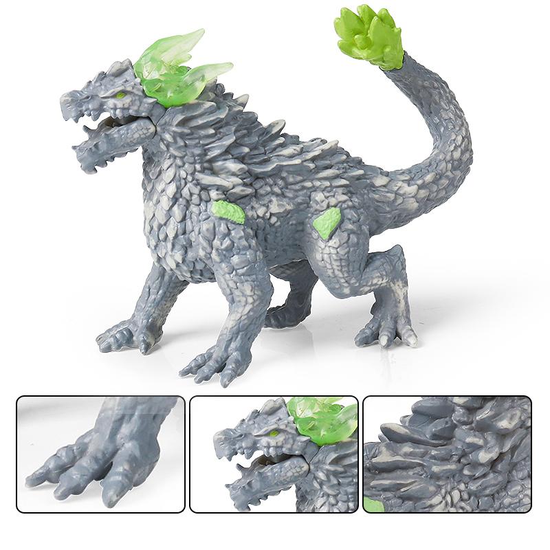 Oenux Mythical Dinosaur Dragon Tiger Golem Lion Snowmen Cattle Model Action Figures Artistical Decoration Collection Kid  Toy