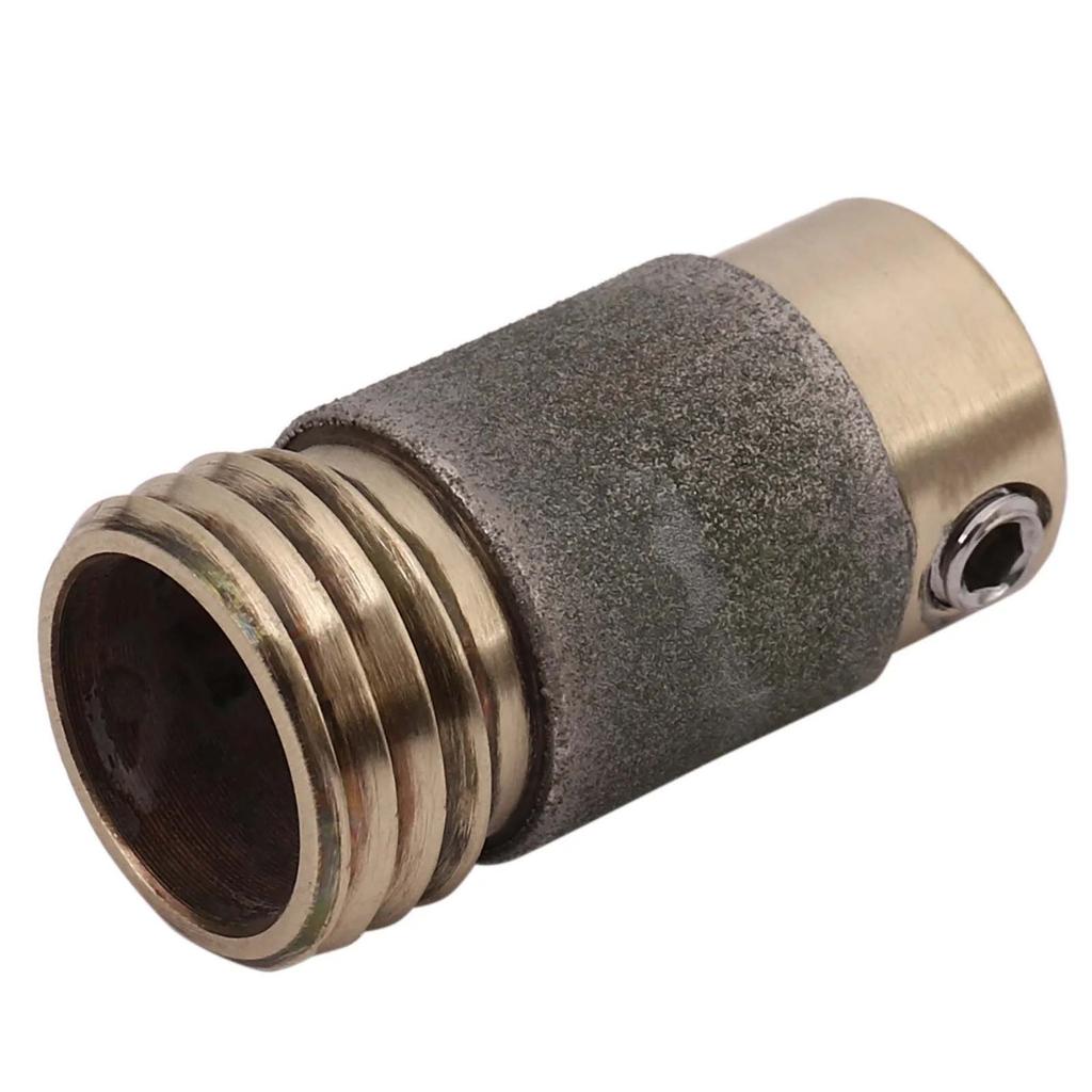 5/8 Inch Diamond Grinding Head MCBL58 Ceramic Glass Abrasive Polishing Tool for Diamond Glass Grinder Stone Edge Grind