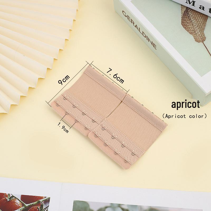 Roestvrijstalen BH Rugverlenger Gesp - Elastische 2-Rij 2-3-4-Knops Aansluiting