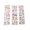 8sheets/pack Cute Unicorn 3D Bubble- stickers suitable for scrapbooks, and DIY scenes using, reward gifts, birthday gift sticker