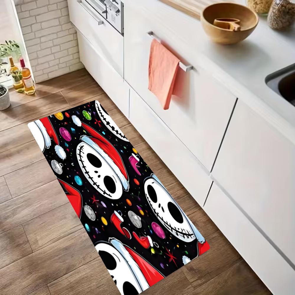 American Gothic Halloween Kitchen Floor Mat Long Strip Mat Antislip Machine Washable Suitable For Bathrooms Laundries Home Decoration Carpets
