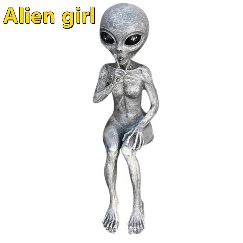 1/2 шт. Миниатюрные статуэтки астронавтов, креативные причудливые украшения, поделки из смолы