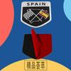 Spain National Flag for Laptop Wall SUV Off Road Car Engine Hood Fender Trunk Tail Rear Decal Emblem Badge Sticker