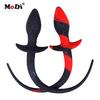 MoDi Women Sex Toys Faux Dog Tail Butt Anal Plug Liquid Silicone Sexy Romance Adult Game Toy