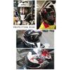 Handsome Four Seasons Universal Full Face Helmet Built-in Small Lens Motorcycle Personality Helmet