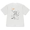 Korean Lazy Success Meme Cute Animal Shortsleeved Printed Tshirt Top Kawaii Rabbit Graphic Casual Streetwear for Women Unisex