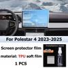 Car Interior Screen Protector Console GPS Navigation LCD Screene TPU Film Scratch Resistant PPF For Volvo Polestar 4 2023-2025