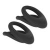2pcs Penis Ring Super Elasticity Stronger Erection Soft Stretchy Cock Ring for Gentlemen