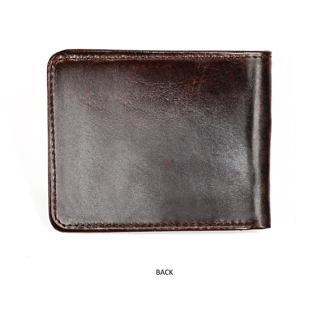 Rfid bloqueo 100% cuero genuino hombres cartera retro Bifold dólar Clips  Diseñador Carteras famosa marca male Cartera Dinero Bolsas de dinero  comprar a buen precio — entrega gratuita, reseñas reales con fotos — Joom