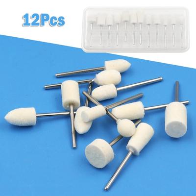 Garden Home Polishing Wheels Grinding Head 12Pcs/Set