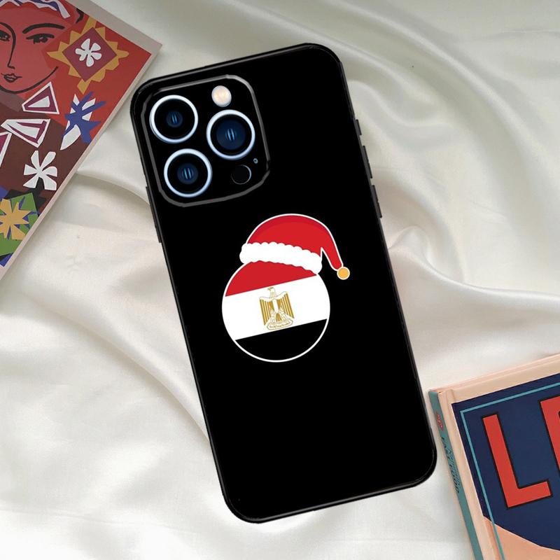Egypt Flag Phone Case For iPhone 16 15 14 13 12 11 17 Pro Max 15 16 Plus 12 Mini 16e 17 Air Funda Cover