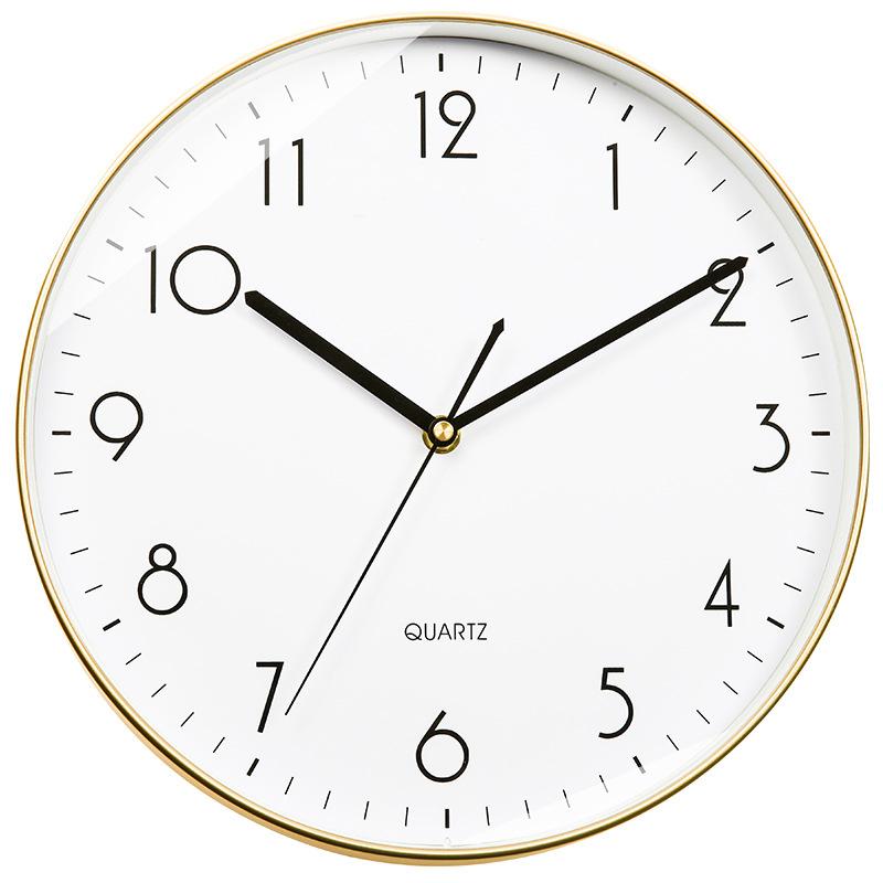 Wall Clock 8 Inch Silent Non-Ticking Wall Clocks Battery Operated Decorative for Home Kitchen Office Bedroom Bathroom Niditon