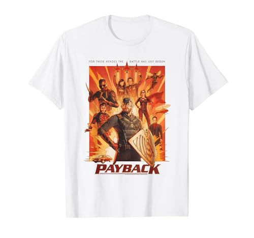 The Boys Soldier Boy Supe Payback Retro Collage Superhero TV T-Shirt