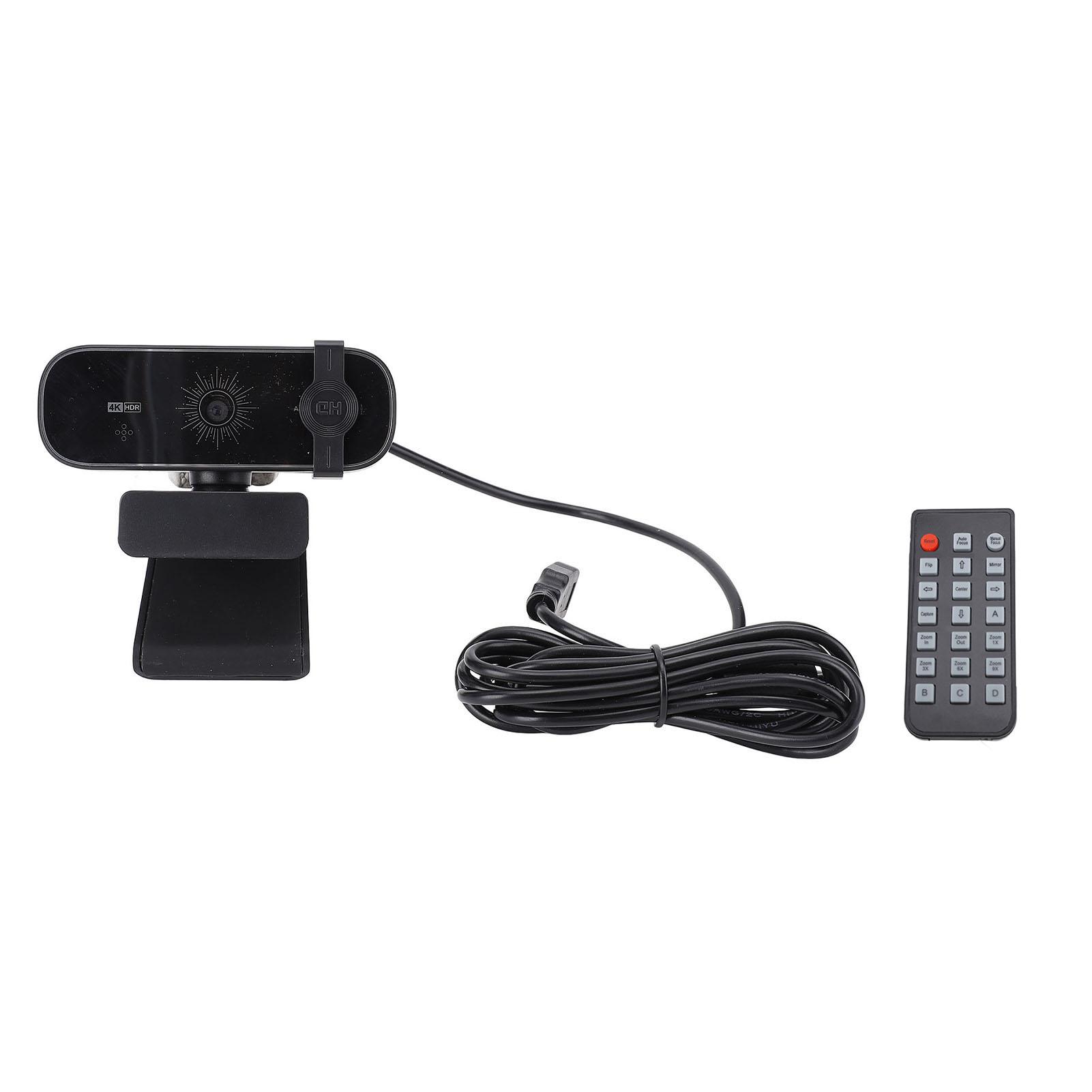 

Web Camera HD 4K Auto Focus 3840x2160 Resolution Built in Double Omnidirectional Microphones