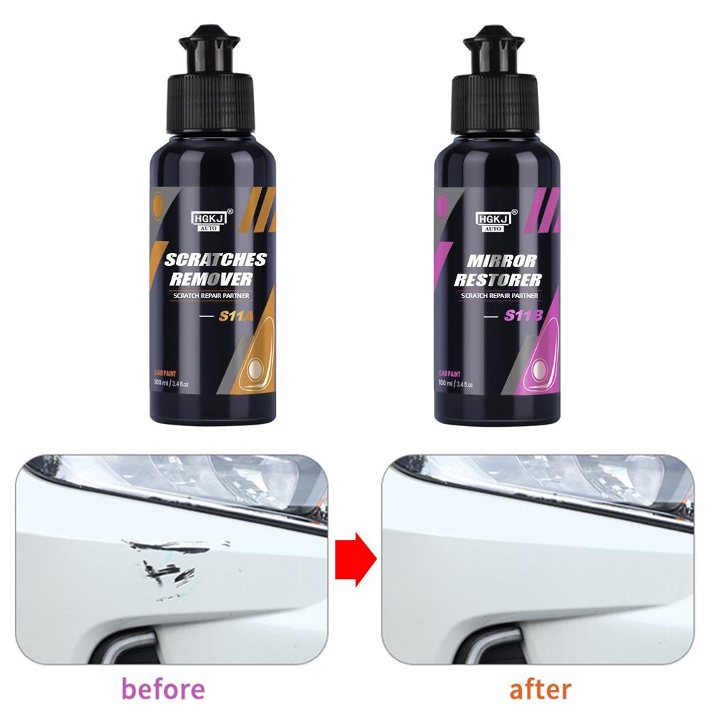 S11 Car Scratch Removal Kit Anti-scratch Repair Agent Paint Care Polishing Liquid Wax Automotive Detailing Cars Accessories