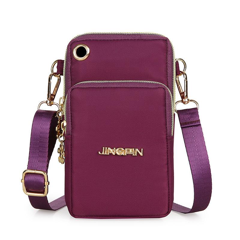 Mobile Phone Bag, WOMEN'S Crossbody Mini Bag, 2024 New Fashion Mom Mommy Coin Bag, Neck Hanging Running Cover