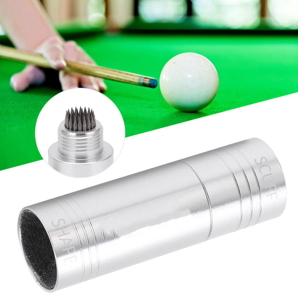 Billiard Cue Tip Alloy Repair Tool 2265 Frosted Needle Punch 3 In 1 Cue Care Tool