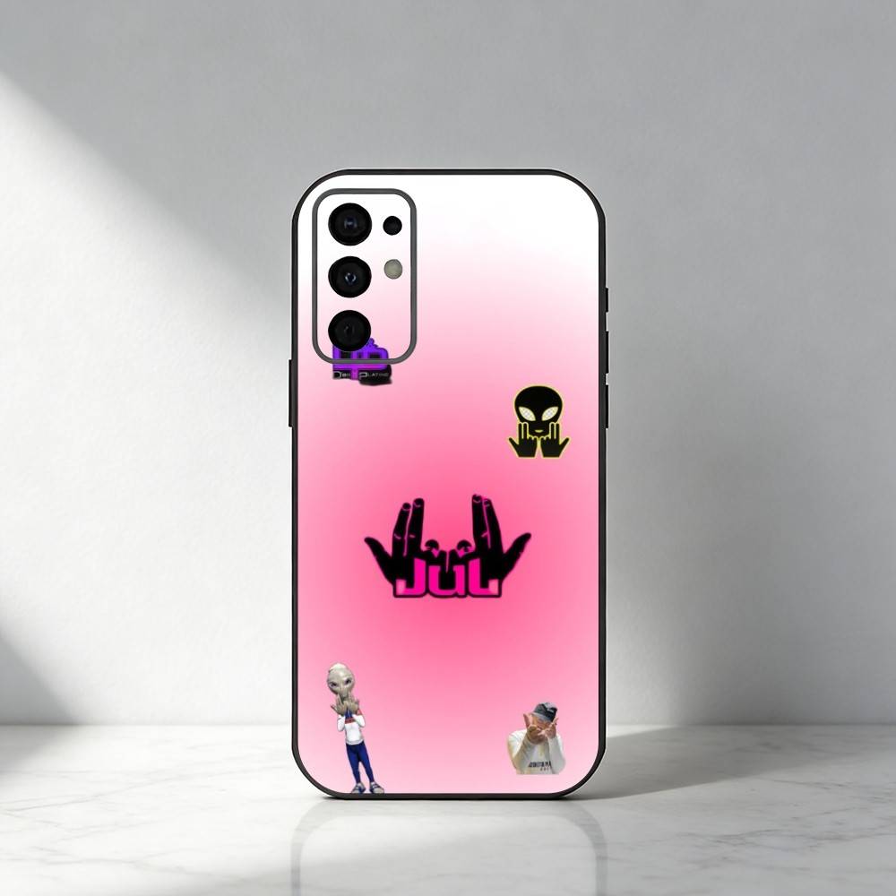 Rapper J-JuL Phone Case For Samsung S25,S24,S21,S22,S23,S30,Ultra,S20,Plus,Fe,Note,5G Black Cover