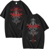Stray Kids Dominate Concert Peripheral Combination Peripheral Printing Summer Short Sleeve T-Shirt Cotton Loose