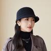 Autumn and Winter New Woolen Basin Hat Women's Outdoor Warm Fashion Fisherman Hat