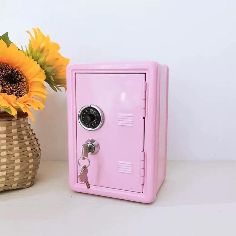 Mini Lovely Piggy Bank for Children Atm Money Storage Box Password Digital Gift Coin Cash Security Saving Safe Box Deposit