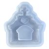 Love Church Resin Mold Crystal Epoxy Silicone Mold Jewelry Ornament Handmade Craft Making Supplies DIY Decorations