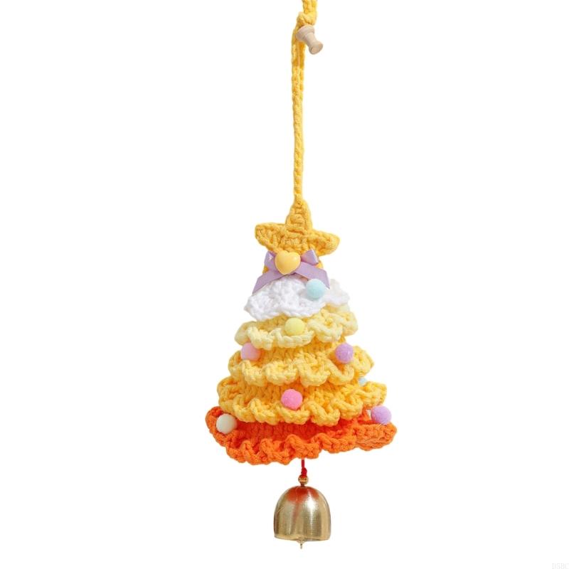 

Knitted Christmas Tree Hanging Pendant Decoration With Accent Party Car Interior Decoration