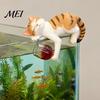 Waterproof Outdoor Cat Statue Drunk Kitten Resin Figurine Plant Pot Hanger, 3 Color Lazy Mini Statue, Small Animal Desk Accessories Cute Hanging