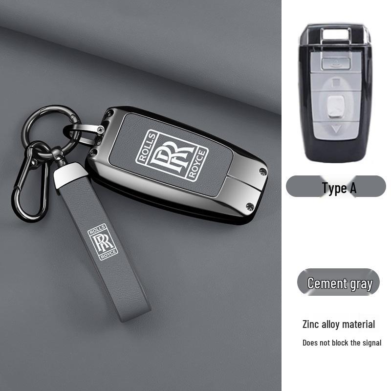 Rolls-Royce Cullinan Phantom Ghost Car Key Protective Case & Remote Holder