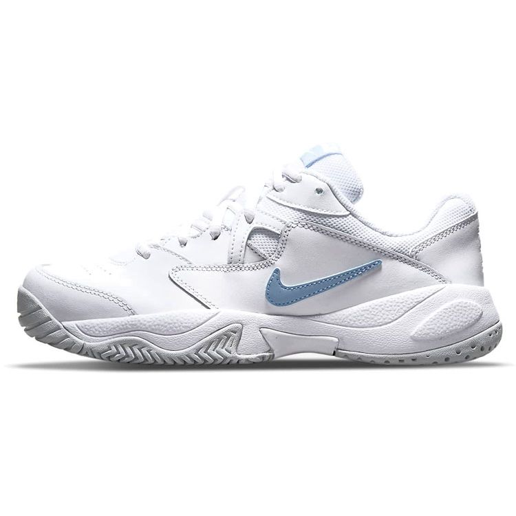 

Nike Court Lite 2 White Aluminum Women Sneakers Pure-Platinum AR8838-112 38.5