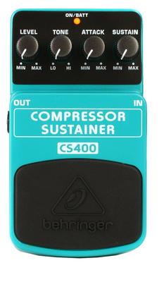 BEHRINGER CS400 Compressor Effects Pedal COMPRESSOR/SUSTAINER