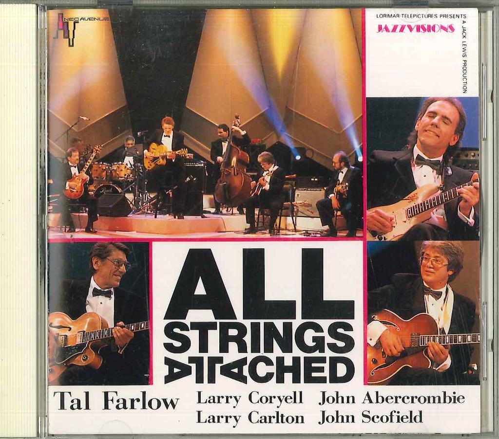 CD VARIOUS - All Strings Attached A32C1006 NEC Japan Jazz Used